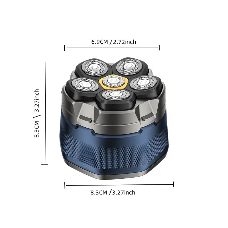Titanium Electric Head Shaver