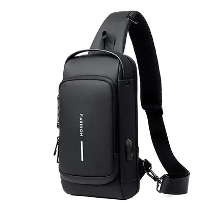 Anti Theft USB Chest & Back Bag