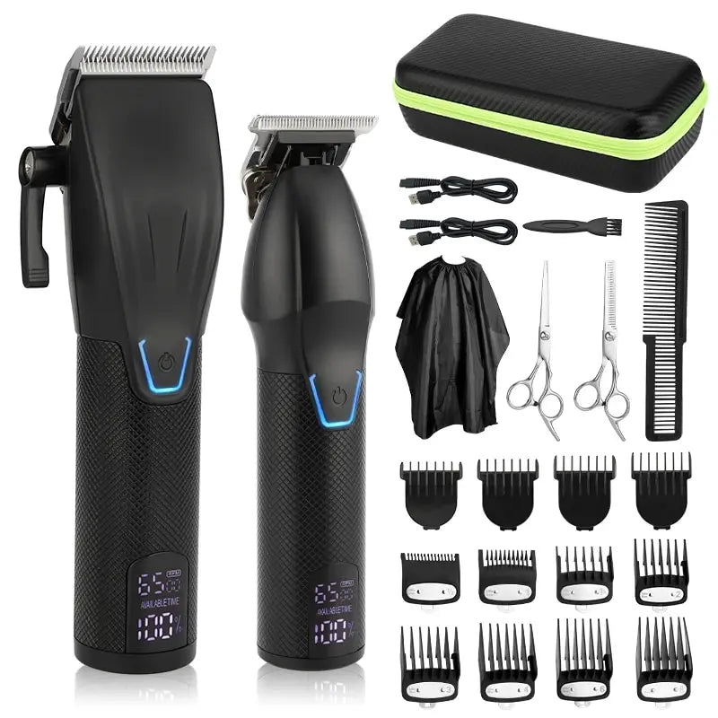 Cordless LED Display Grooming Set