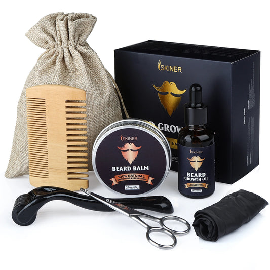 Kit de soins de la barbe 5 pièces