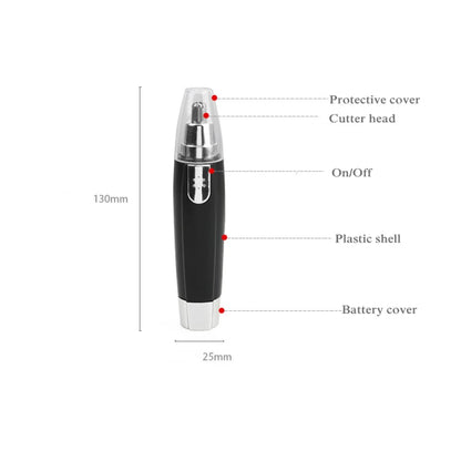 Tondeuse électrique pour poils du nez et des oreilles