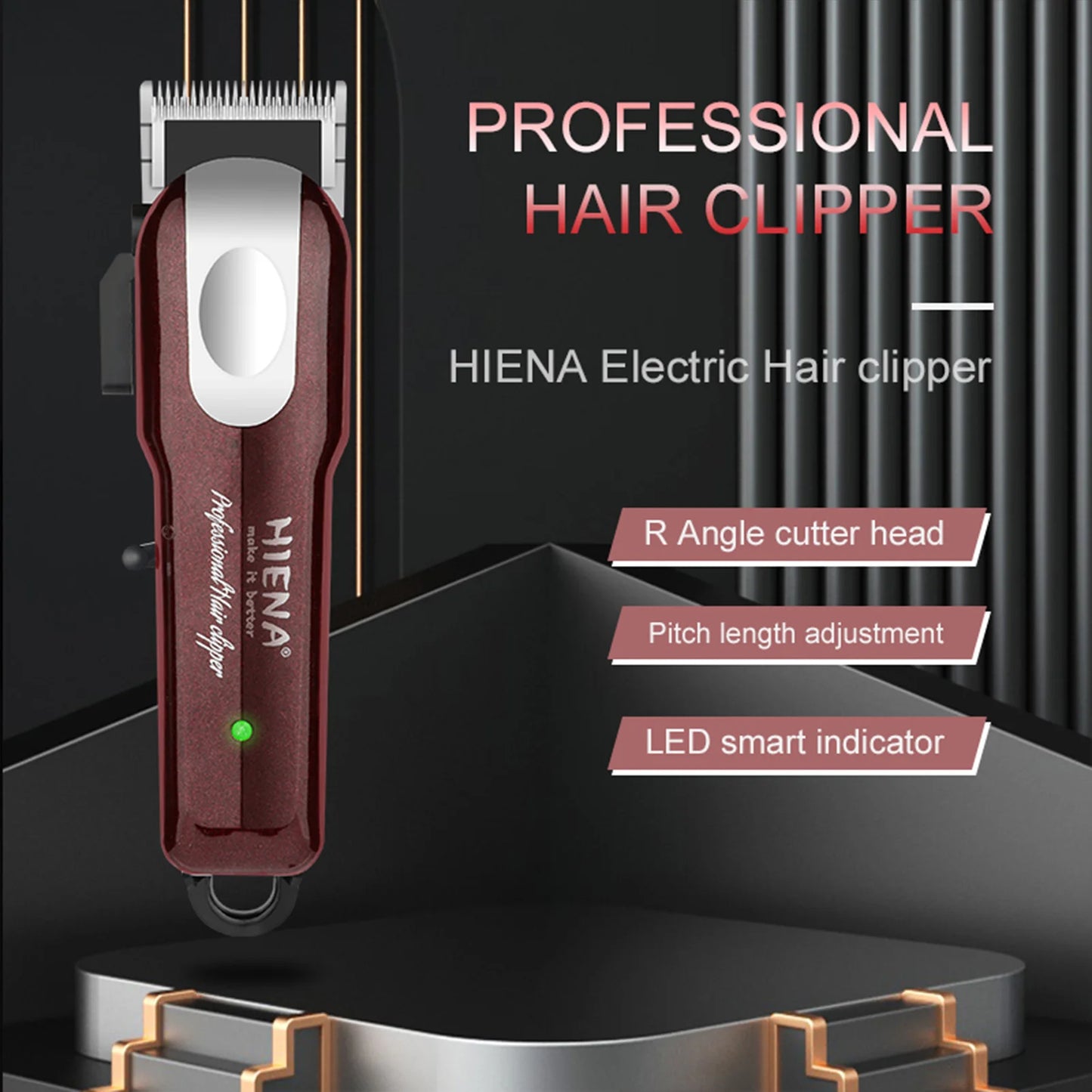 Tondeuse à cheveux électrique sans fil HIENA