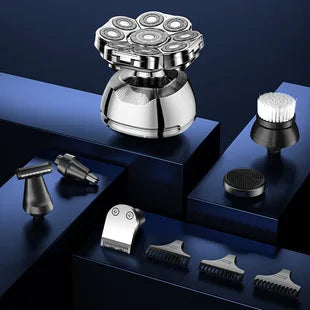 9D Waterproof Head Shaver & Grooming Set