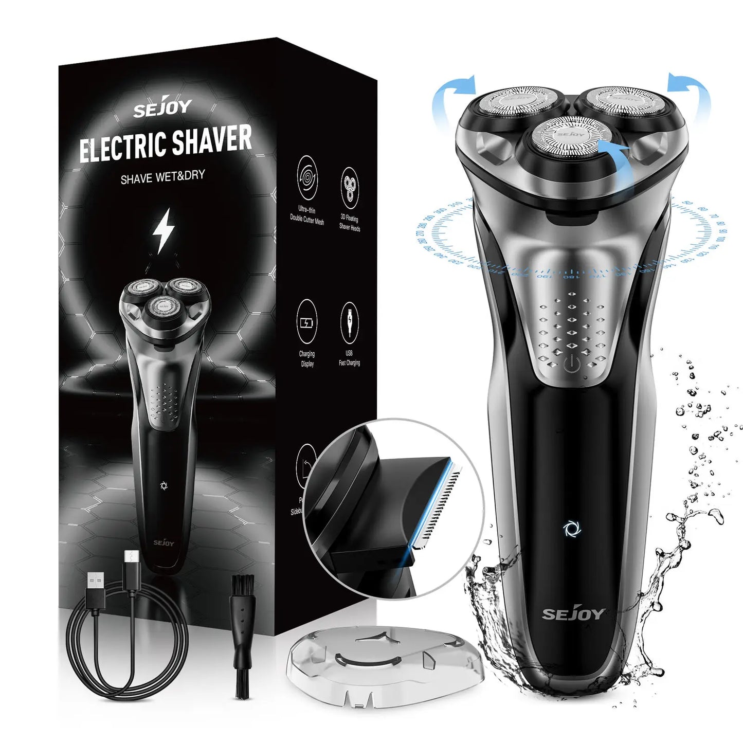 Fast Charging Electric Shaver
