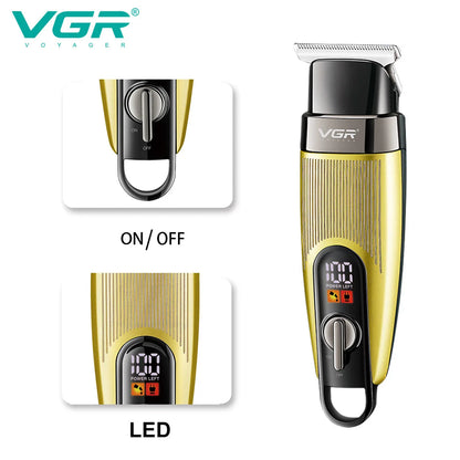 Tondeuse à barbe professionnelle sans fil VGR