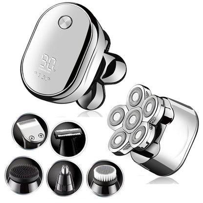 Digital Display Head Shaver & Grooming Kit
