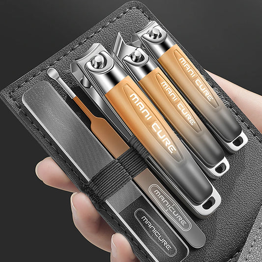 5 Piece Stainless Steel Nail Clipper Set
