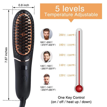 Lisseur à barbe en céramique
