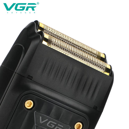 VGR Digital Display Electric Shaver