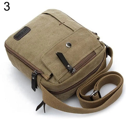 Casual Canvas Crossbody Bag