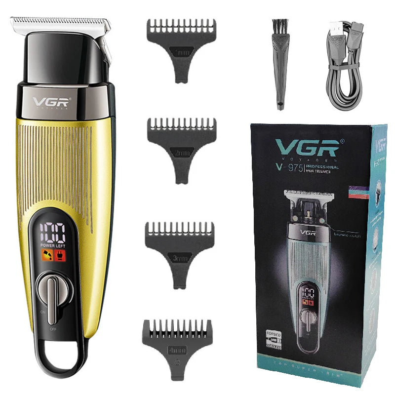 Tondeuse à barbe professionnelle sans fil VGR
