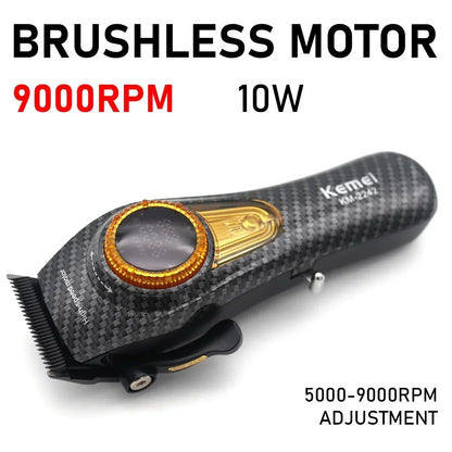 Kemei Tondeuse à cheveux professionnelle 9000 tr/min