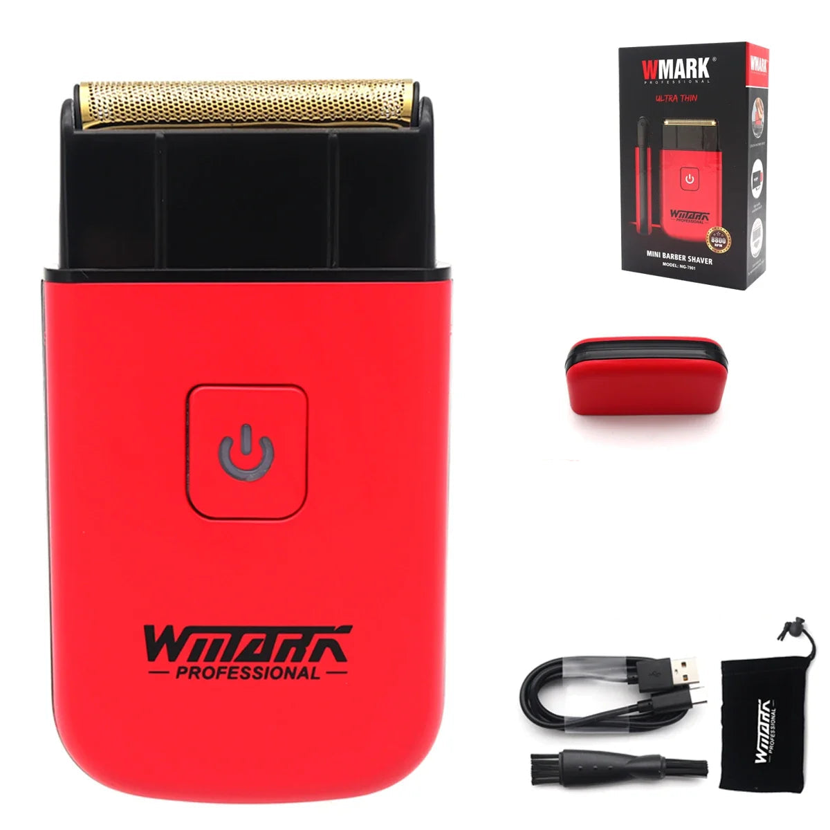 Ultra Thin USB Mini Electric Shaver
