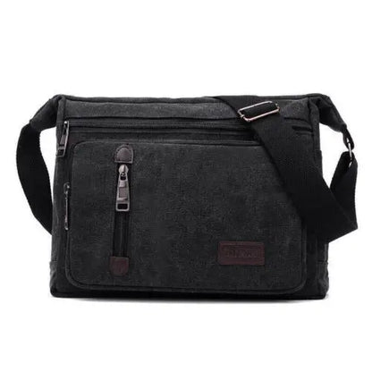 Sac messager à bandoulière en toile
