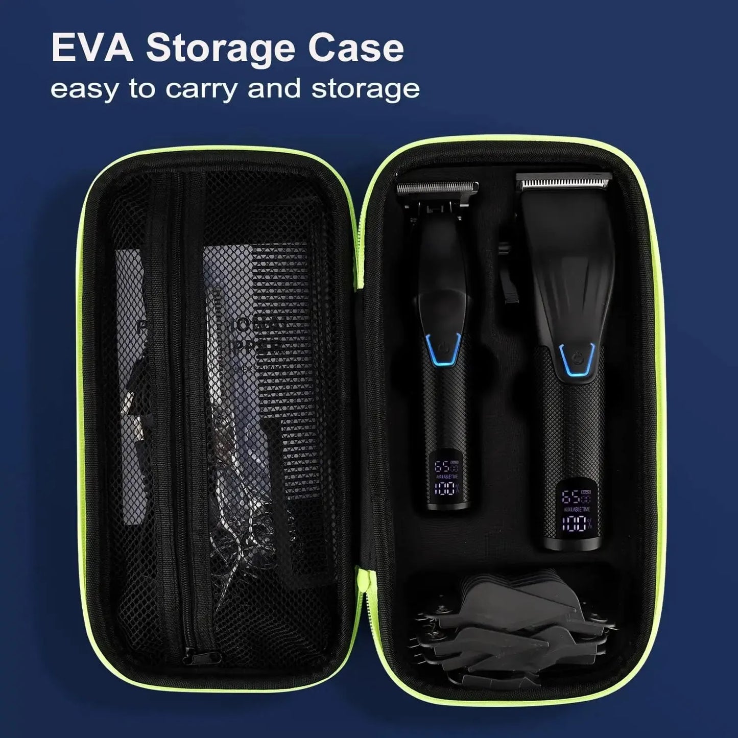 Cordless LED Display Grooming Set