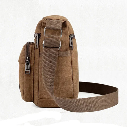 Classic Canvas Crossbody Shoulder Bag