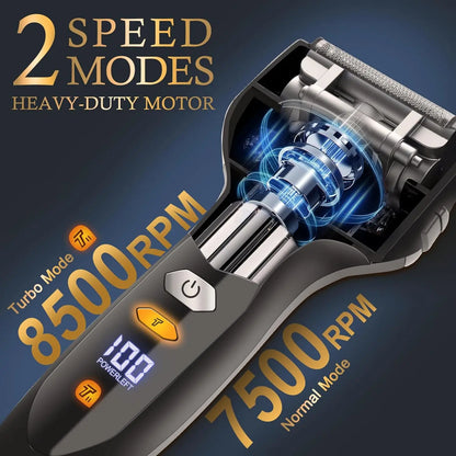 Kemei 5-Blade System Electric Shaver