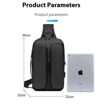 Sac de poitrine étanche USB