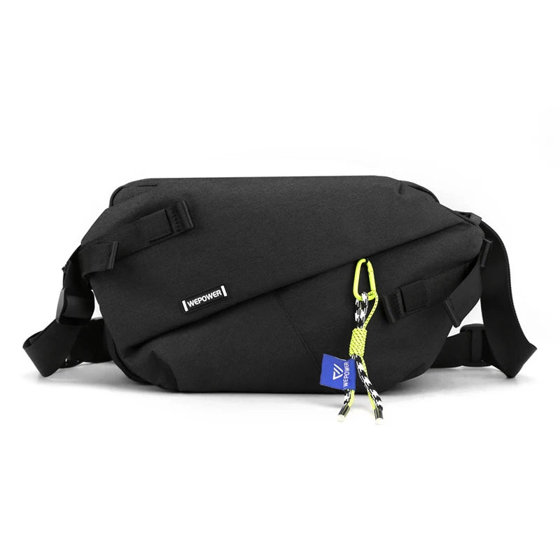 Nylon Panelled Back and Chest Pack