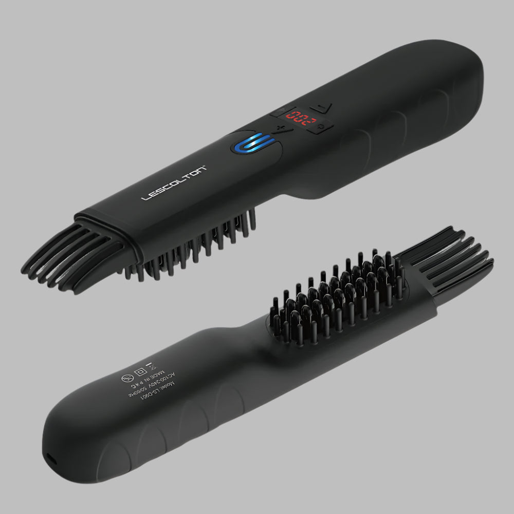 USB Wireless Beard Straightener Comb