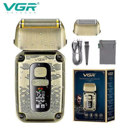 Rasoir électrique rechargeable et étanche VGR