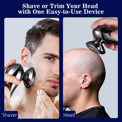 Multifunctional Head Shaver Grooming Kit