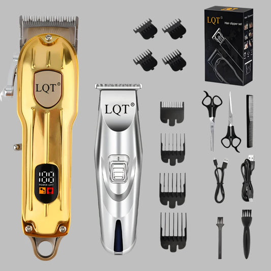 Hair Clipper & Beard Trimmer Grooming Set