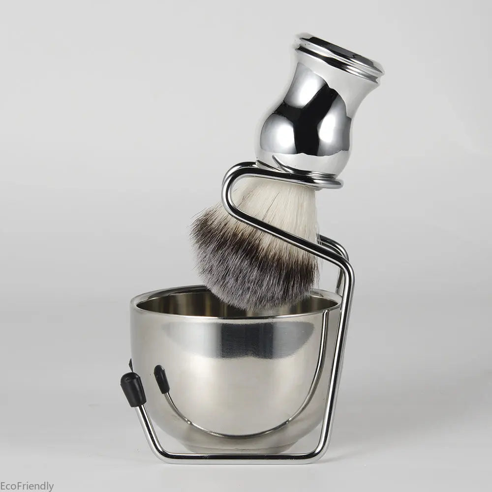 Blaireau et bol de rasage Barber Beard