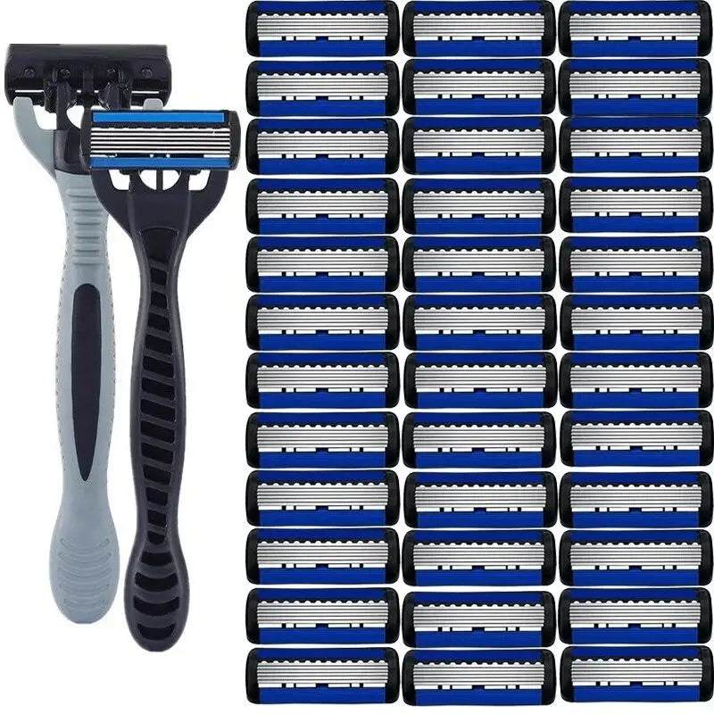 Disposable Head 6 Blade Razors
