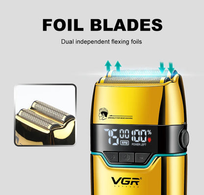 Rasoir électrique à double barre VGR