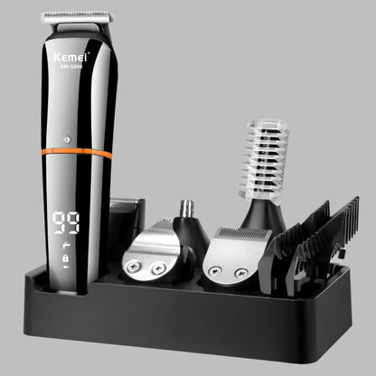 Kit de toilettage étanche 11 en 1 Kemei