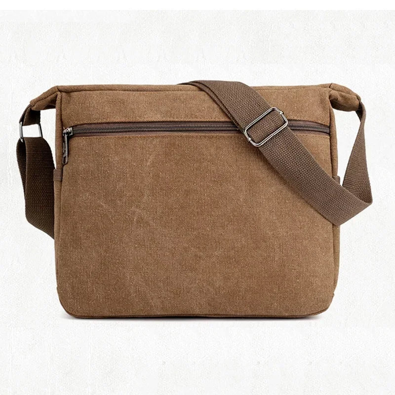 Classic Canvas Crossbody Shoulder Bag