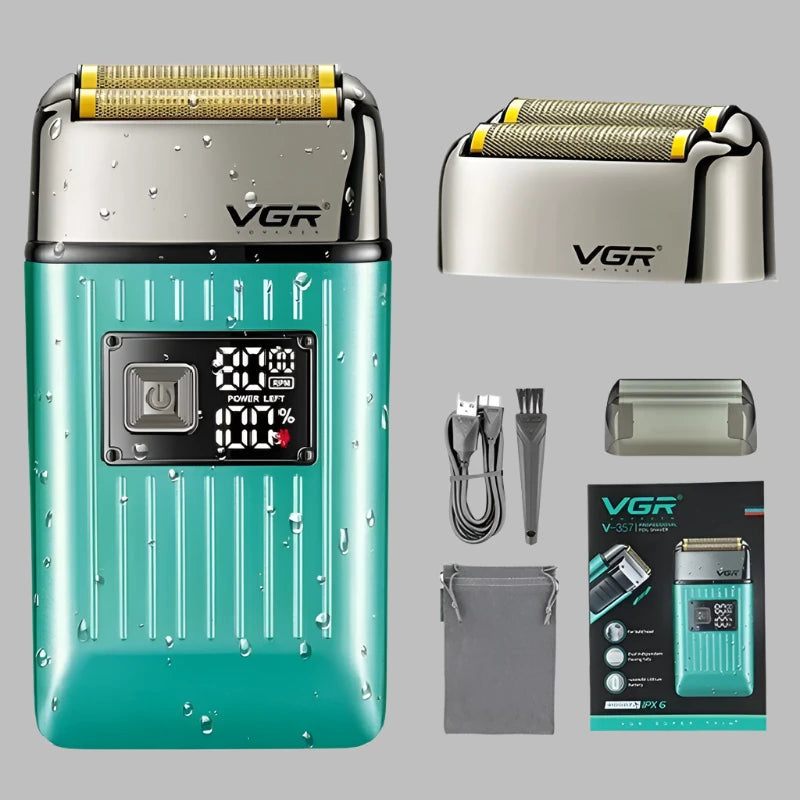 Rasoir électrique VGR à écran LED