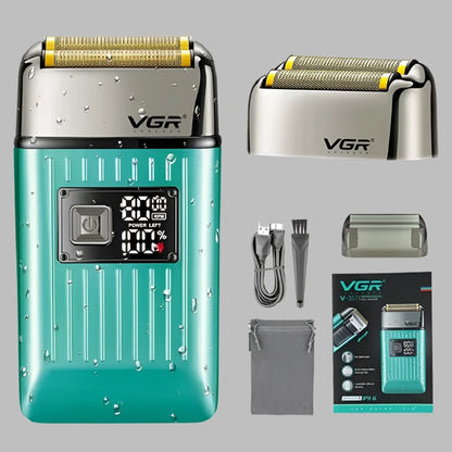 Rasoir électrique VGR à écran LED