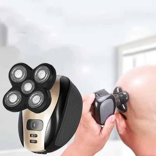 Waterproof Rotary Electric Shaver