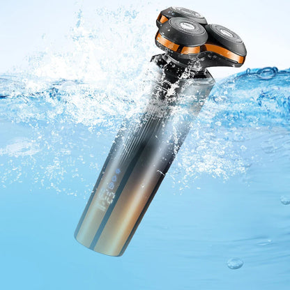 VGR Digital Display IPX7 Electric Shaver