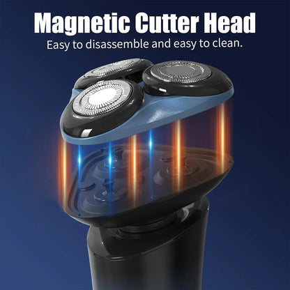 Sleek Self-Sharpening Electric Shaver
