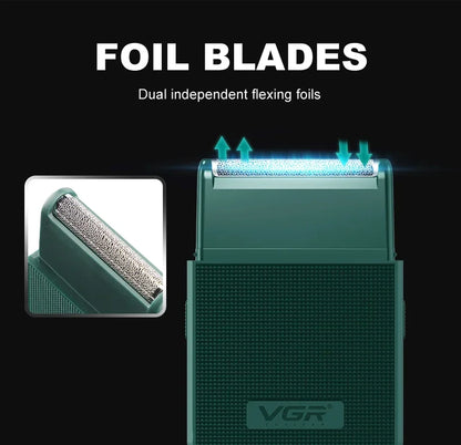 VGR Slim Mini Rechargeable Electric Shaver