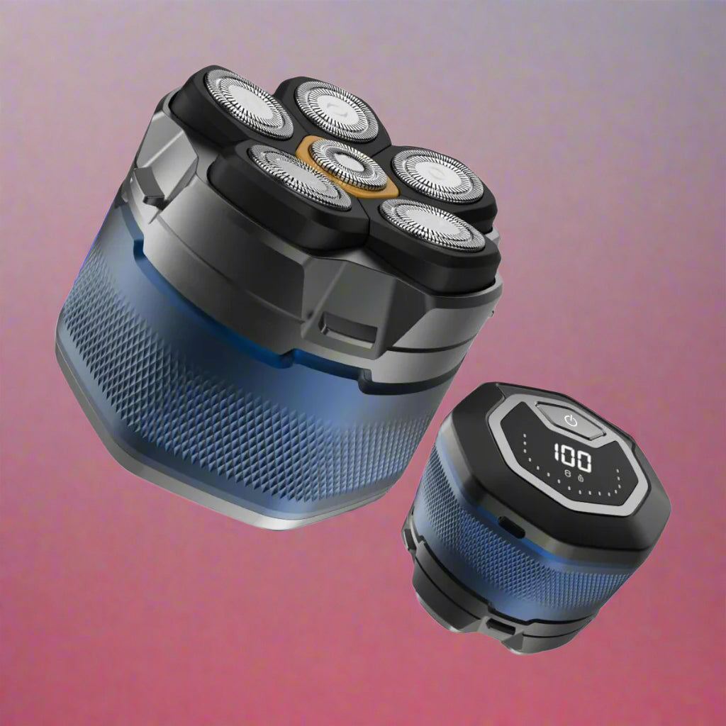 Titanium Electric Head Shaver