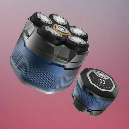 Titanium Electric Head Shaver