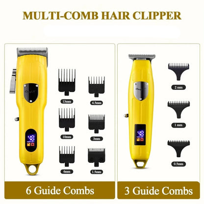 LCD Professional Clipper Grooming Kit
