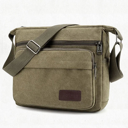 Classic Canvas Crossbody Shoulder Bag