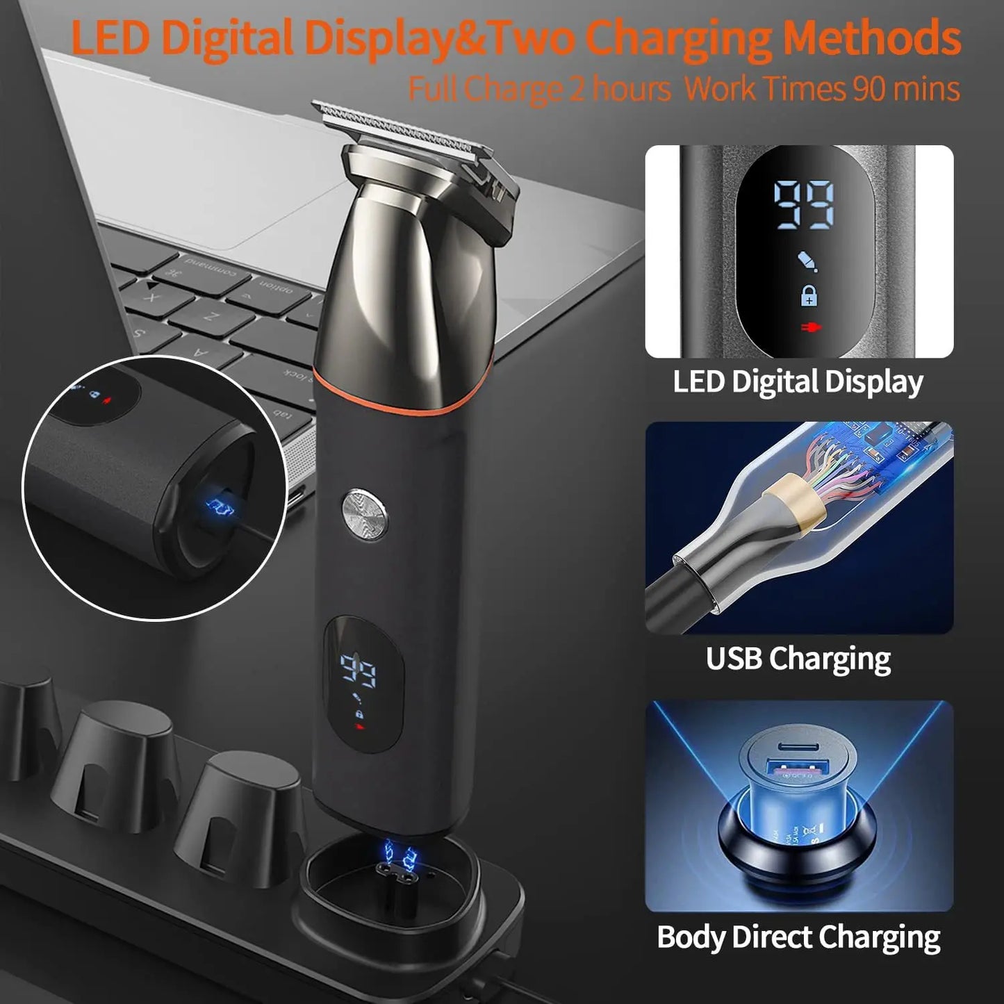 Rechargeable Pro Grooming Kit