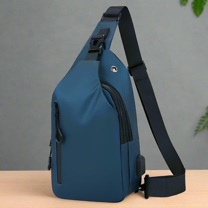 Sac bandoulière avec port USB
