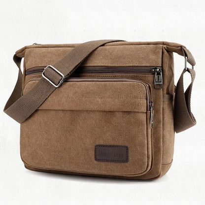 Classic Canvas Crossbody Shoulder Bag