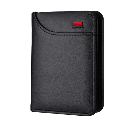 Portefeuille vertical multi-cartes en PU