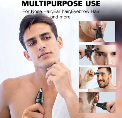 Tondeuse à poils de nez lavable 2 en 1 VGR