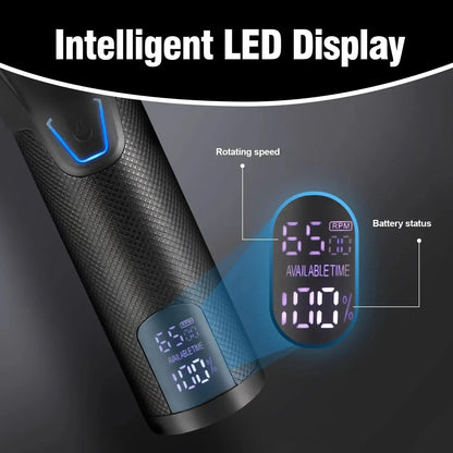 Cordless LED Display Grooming Set