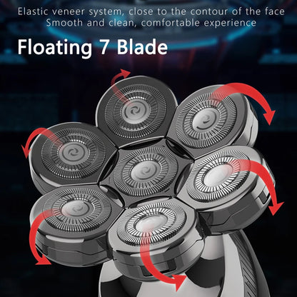 5 IN 1 Electric Head Shaver Set