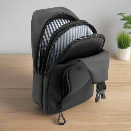 Sac bandoulière avec port USB